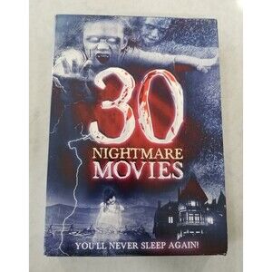 30 Nightmare Movies 6 dvd box set